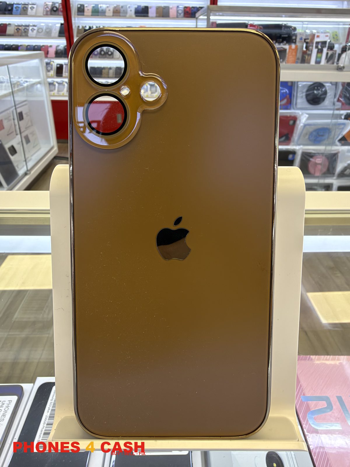 iPhone 16 Plus Case - Matte Gold