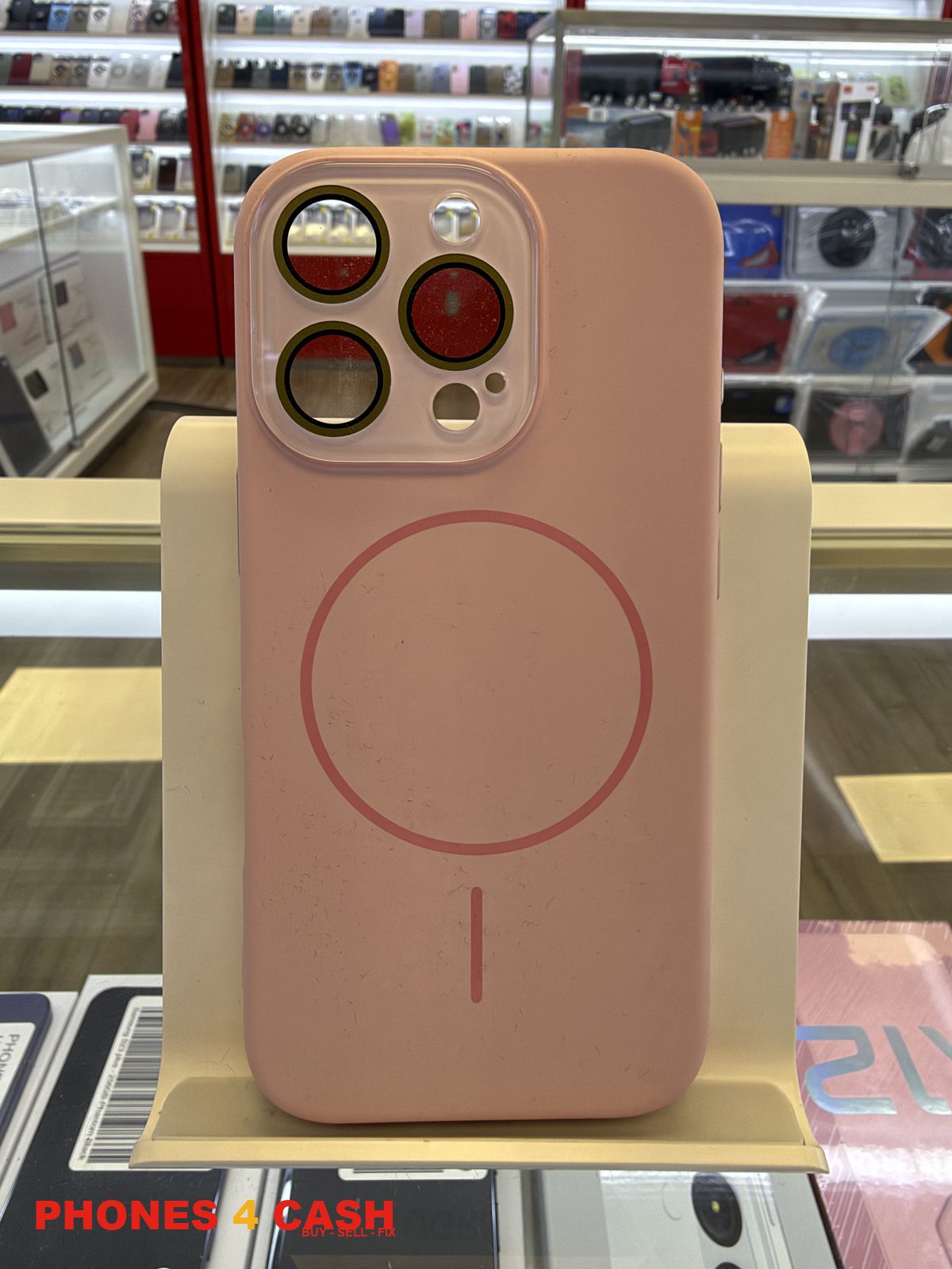 iPhone 16 Pro Case - Frosted MagSafe Pink