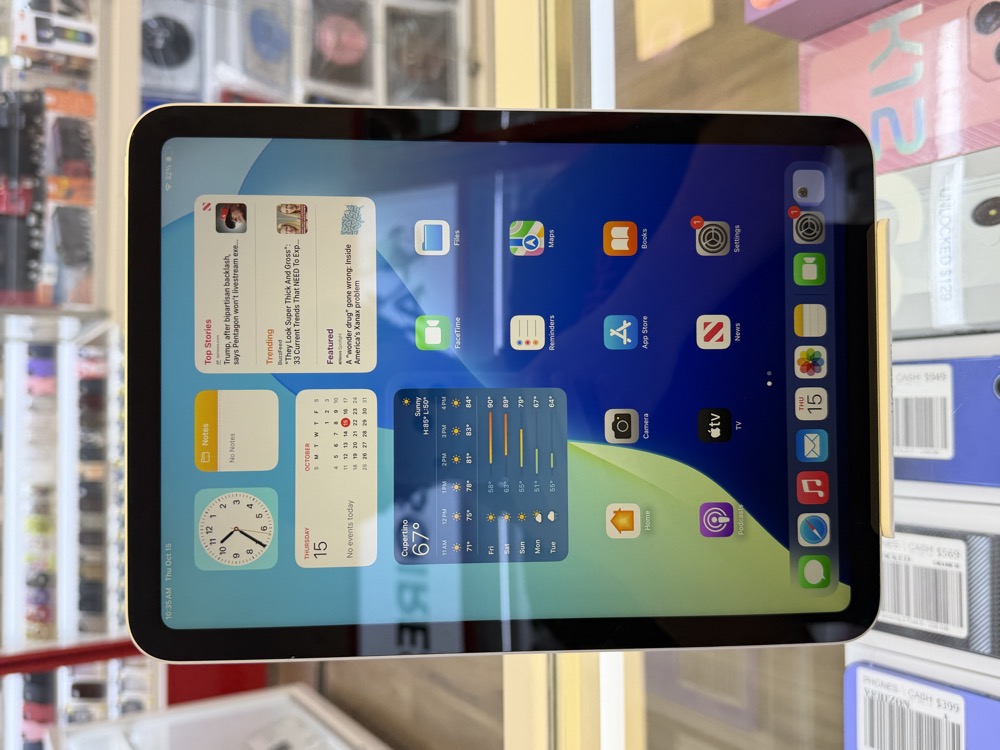 iPad A16 - 128GB Natural Titanium (WiFi)