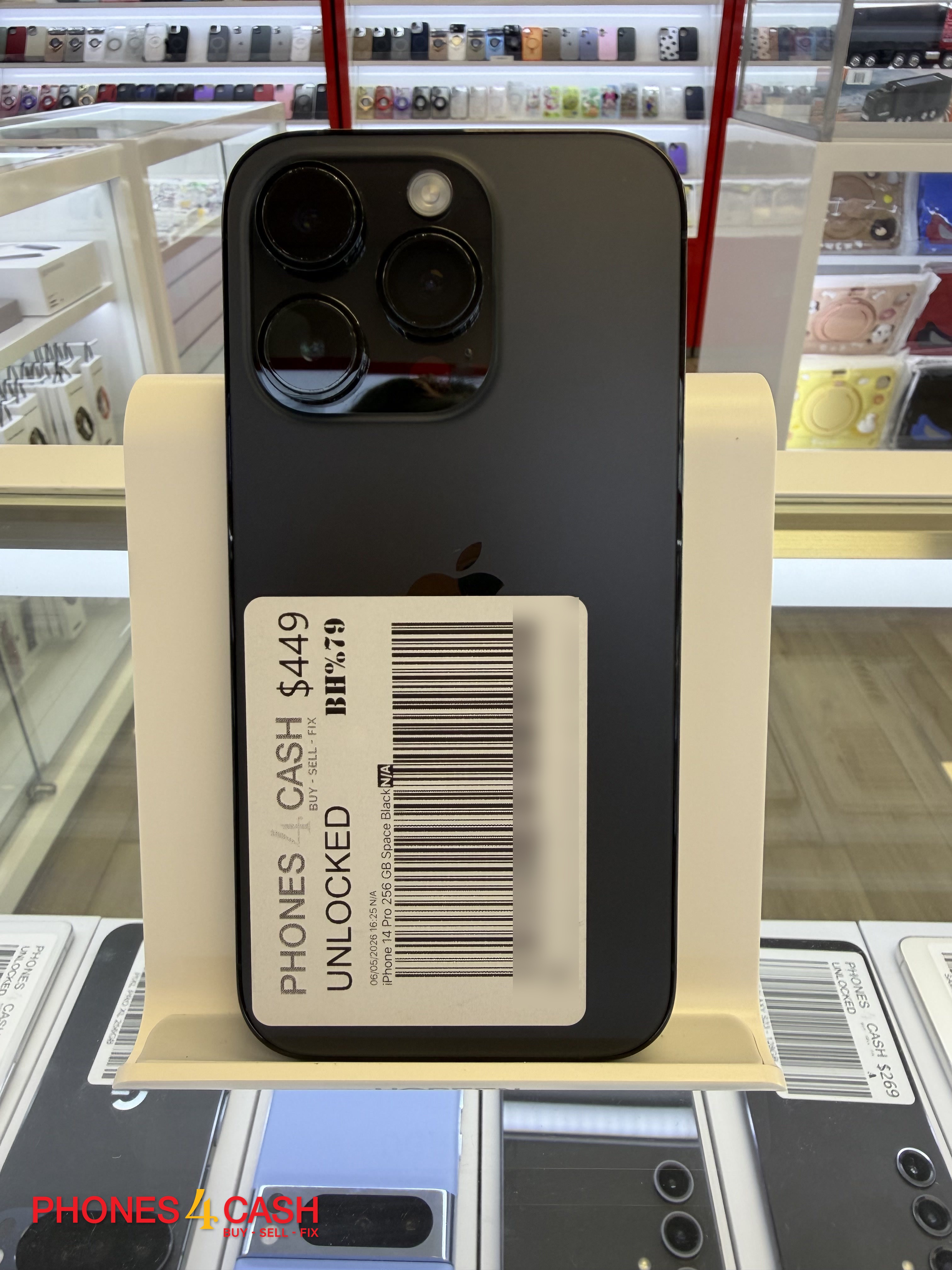 iPhone 14 Pro - 256GB Space Black (Unlocked) - photo 1