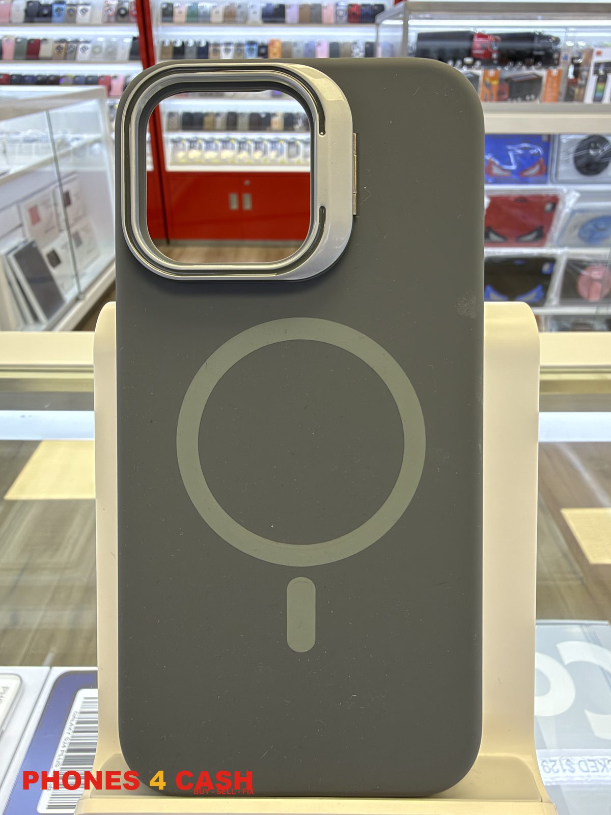 iPhone 14 Pro Max Case - Olive Gray MagSafe