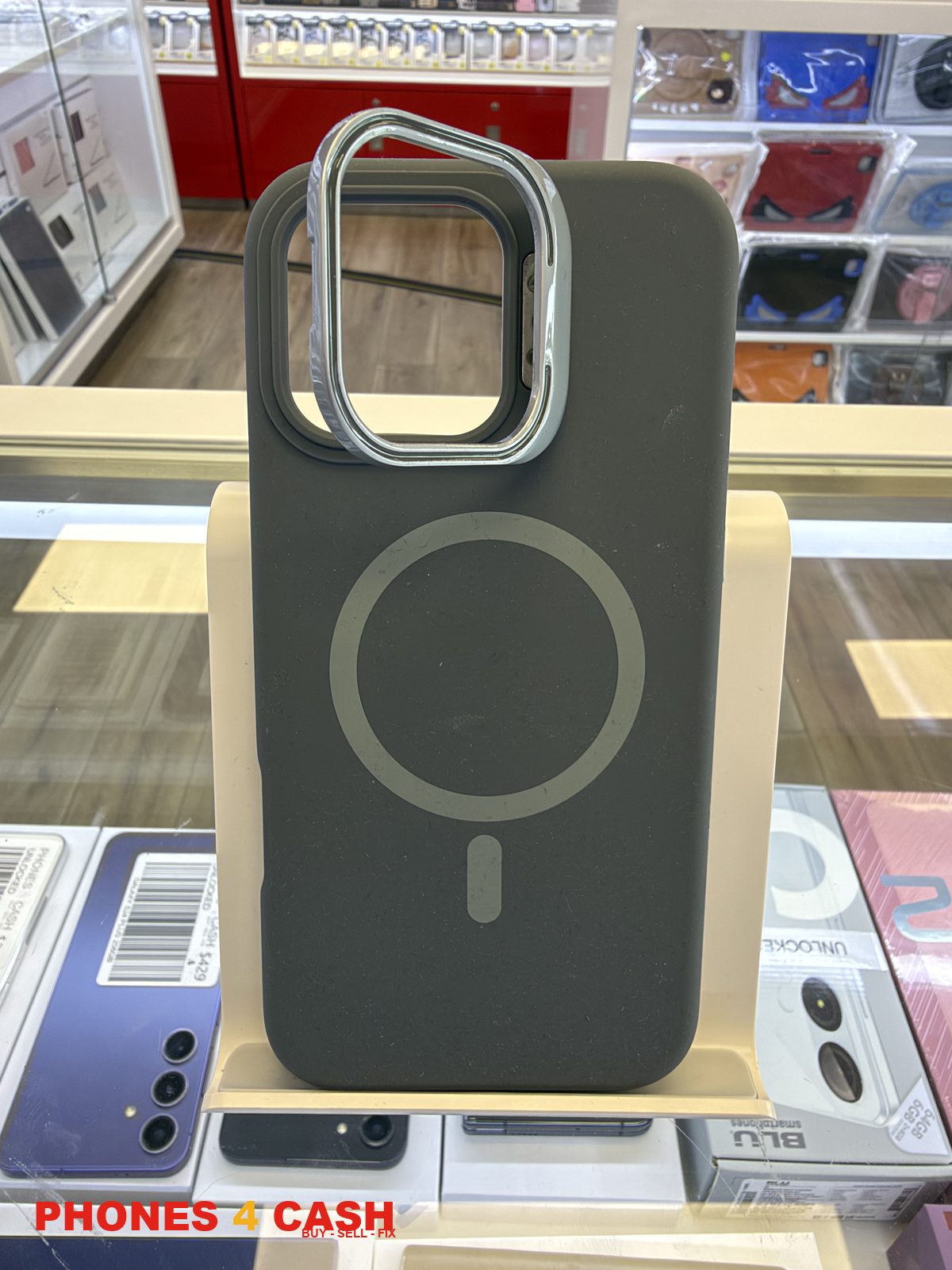 iPhone 16 Pro Max Case - Frosted MagSafe Graphite