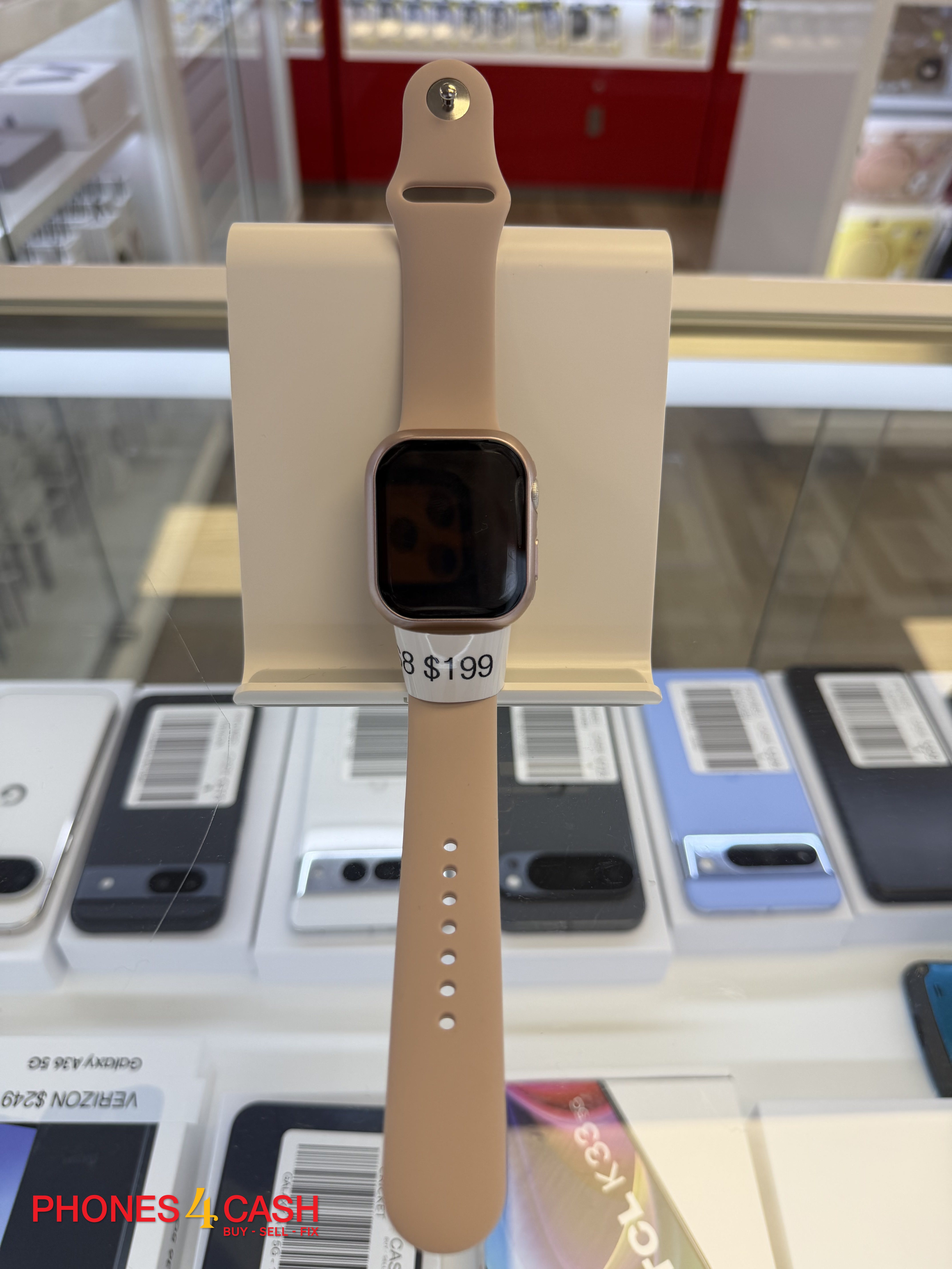 Apple Watch Series 8 - 45mm with Pink Sport Band (GPS) - photo 1
