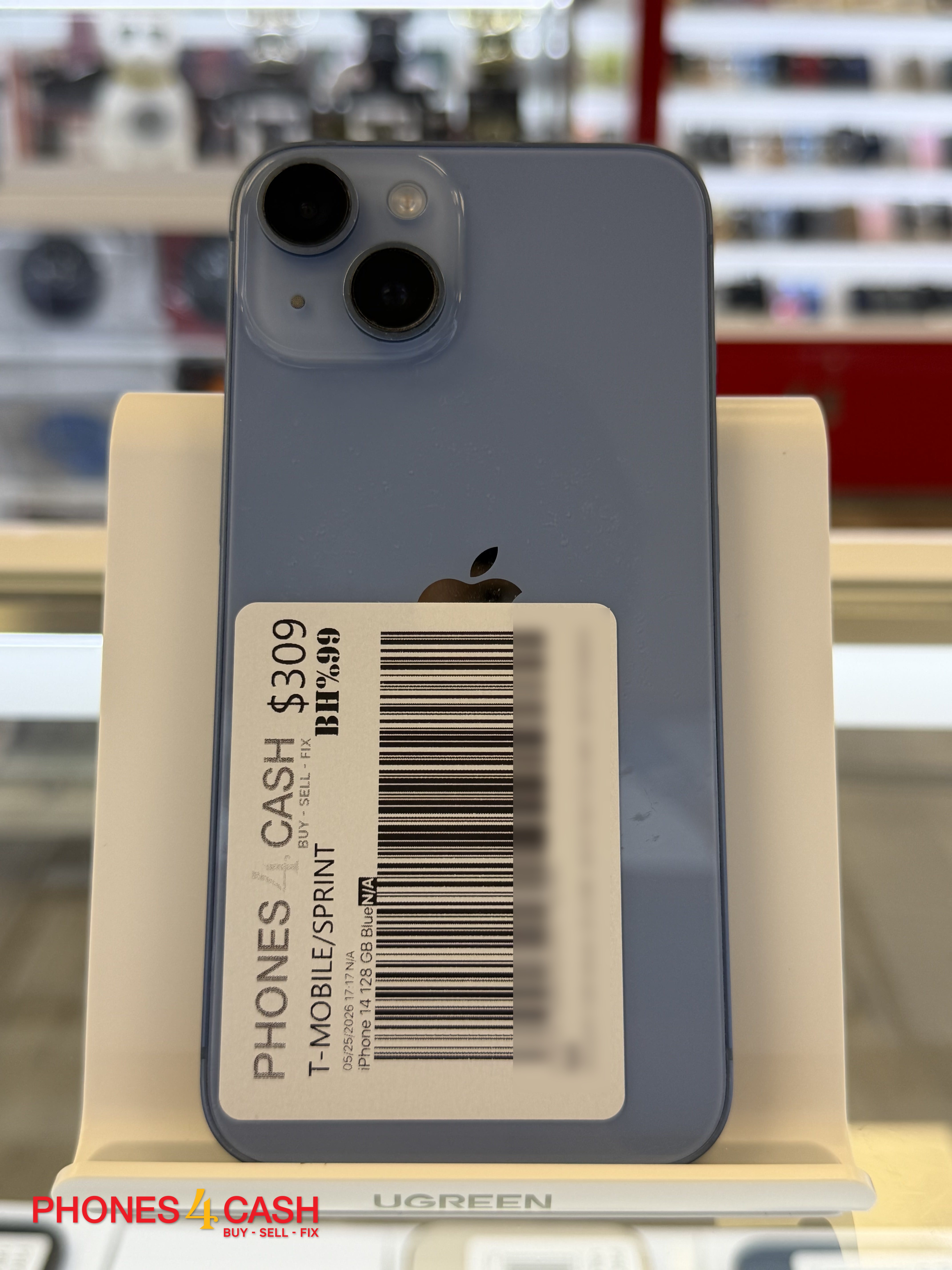 iPhone 14 - 128GB Blue (T-Mobile / Sprint) - photo 1