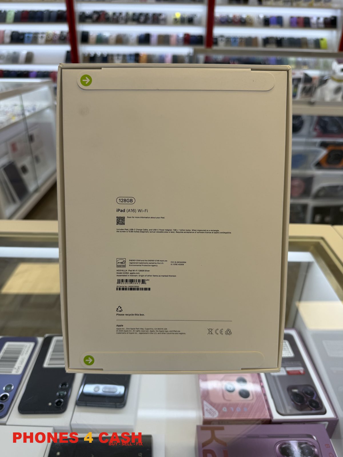 iPad (A16) - 128GB Wi-Fi Silver
