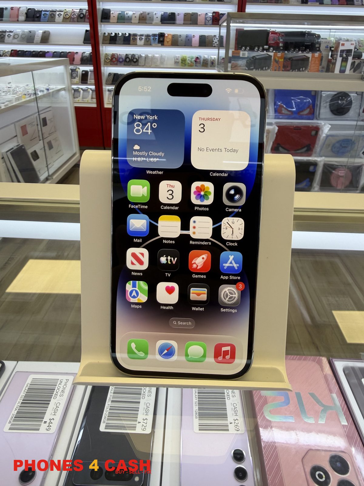 iPhone 14 Pro - 256GB Silver (Unlocked)