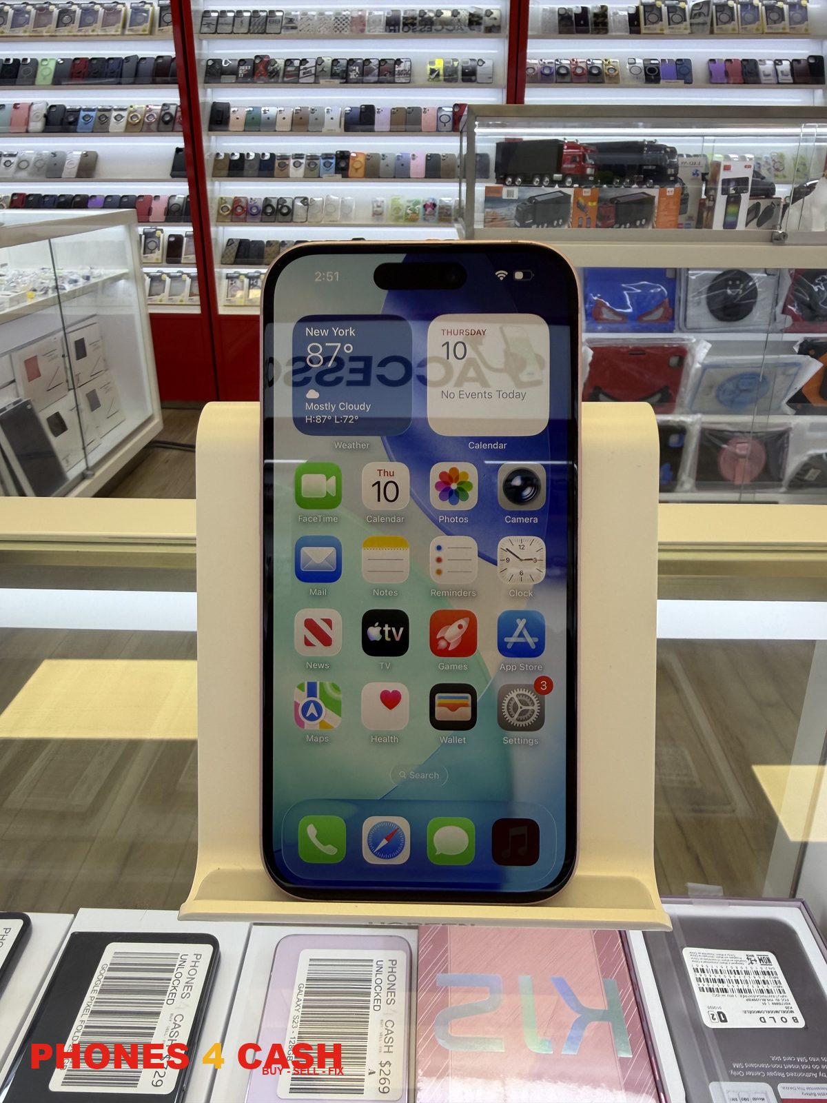 iPhone 15 - 256GB Blue (Unlocked)