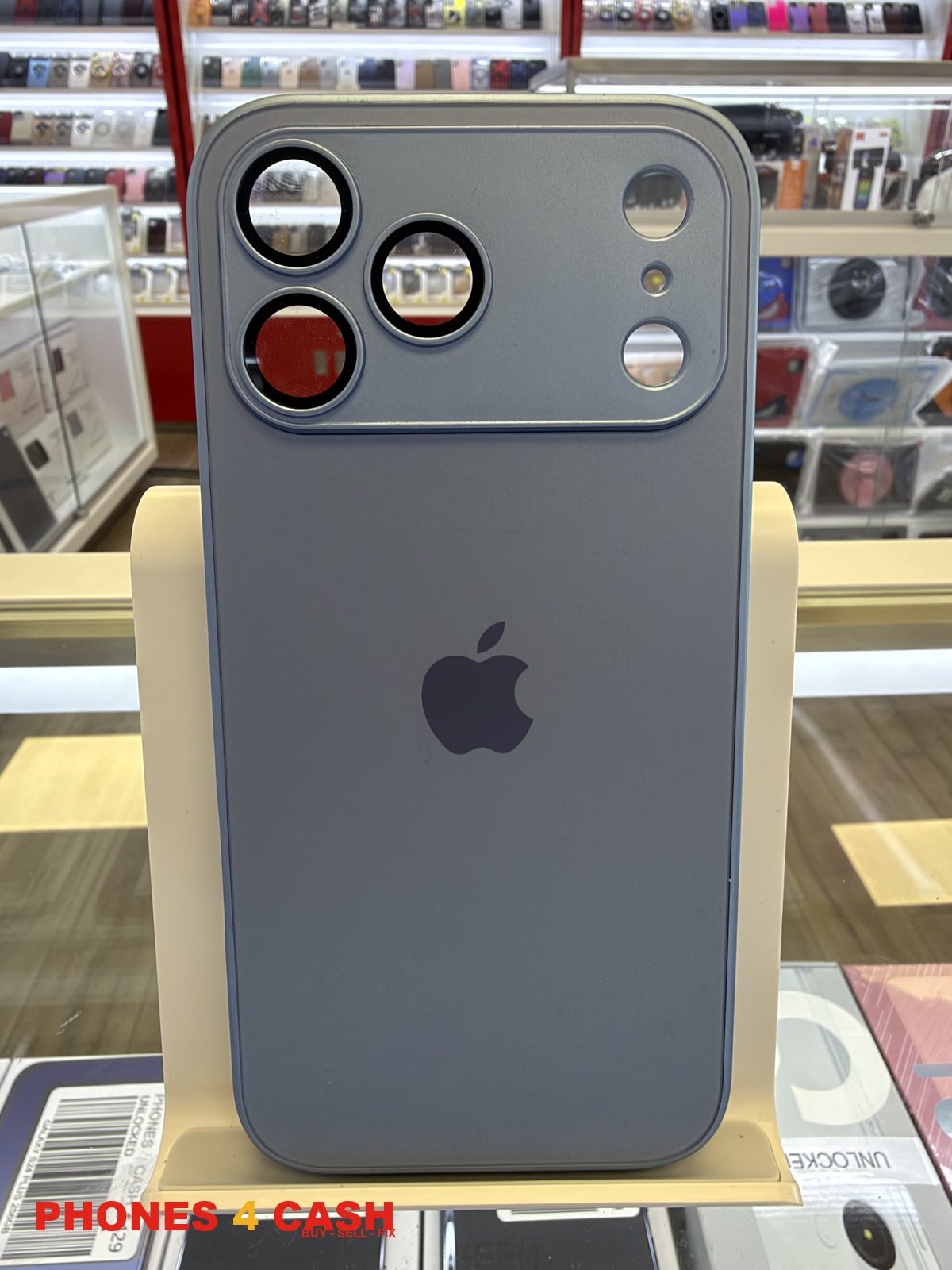 iPhone 17 & 18 Pro Max Case - Frosted MagSafe (Blue)