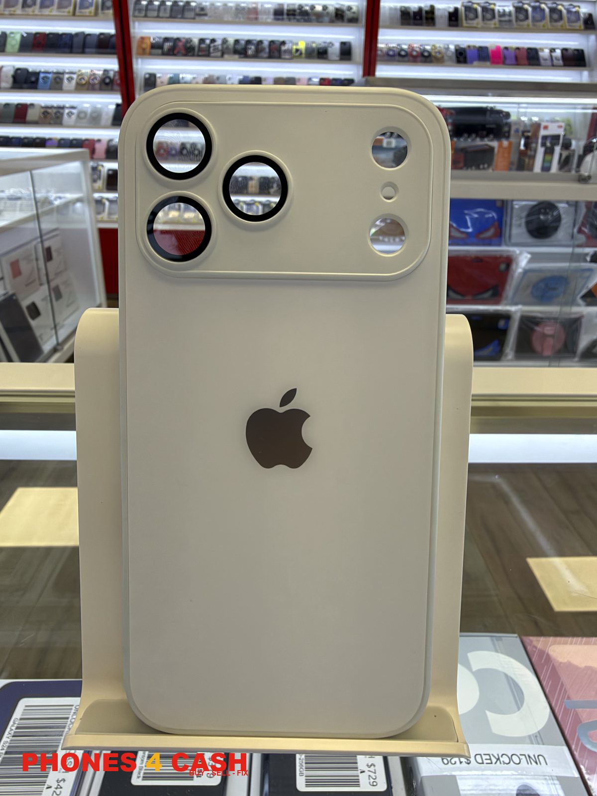 iPhone 17 & 18 Pro Max Case - Frosted MagSafe (White)