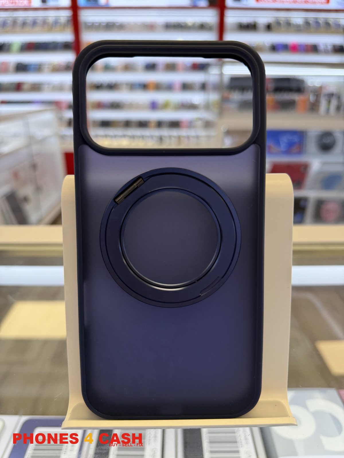 iPhone 17 & 18 Pro Max Case - Frosted MagSafe (Navy)
