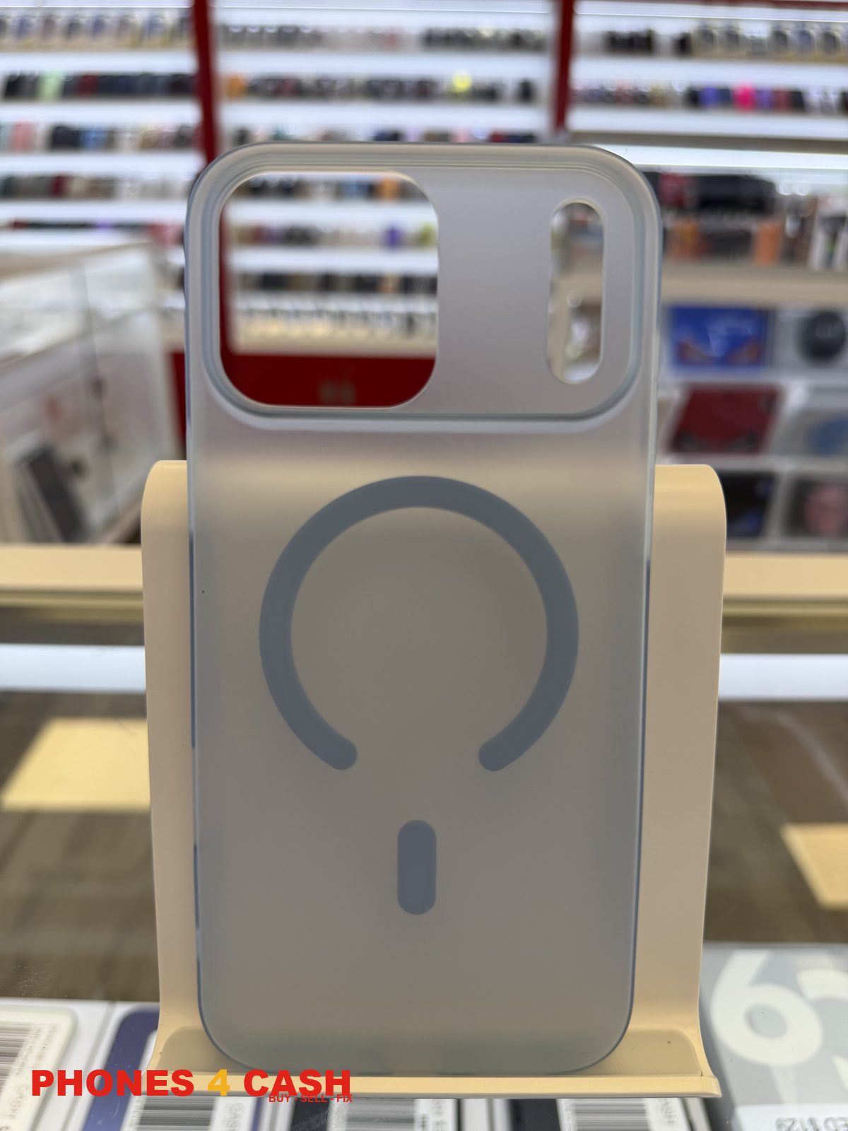 iPhone 17 & 18 Pro Max Case - Frosted MagSafe (Clear)