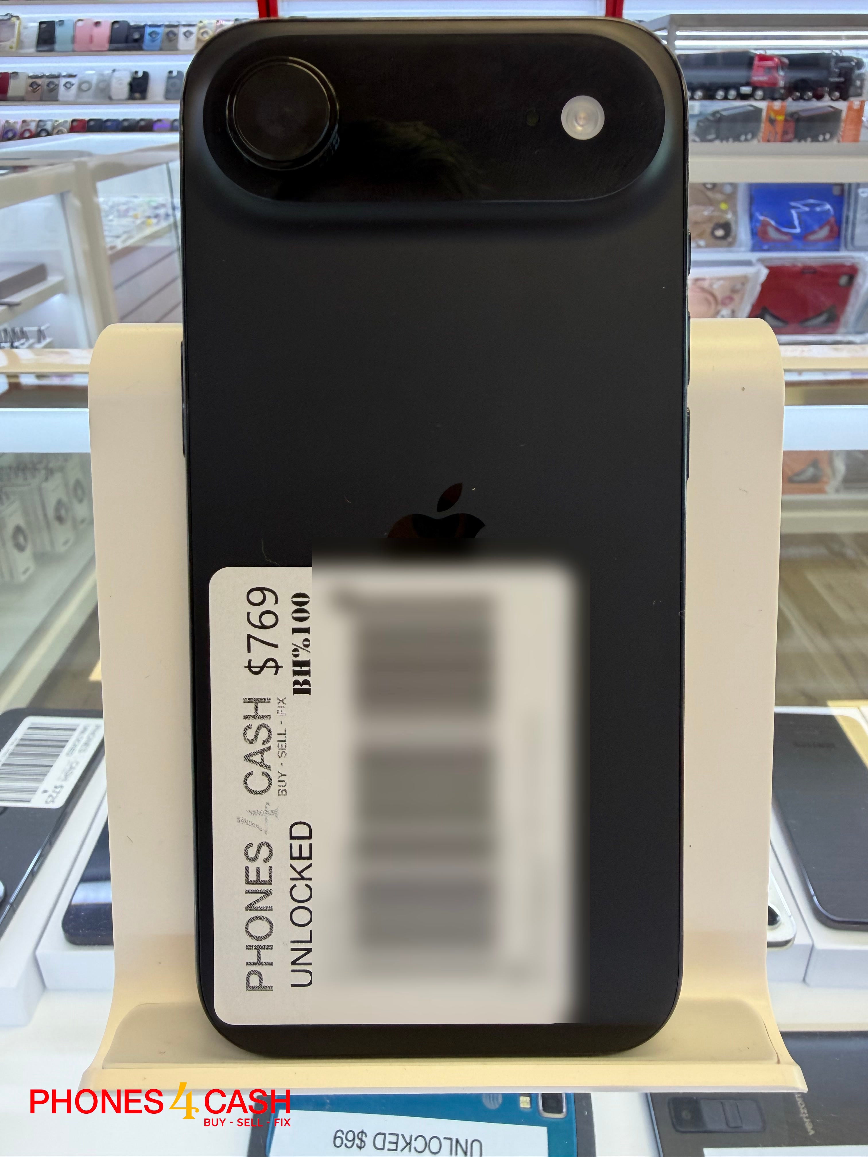 iPhone 17 Air - 256GB Black (Unlocked) — Grade A - photo 1