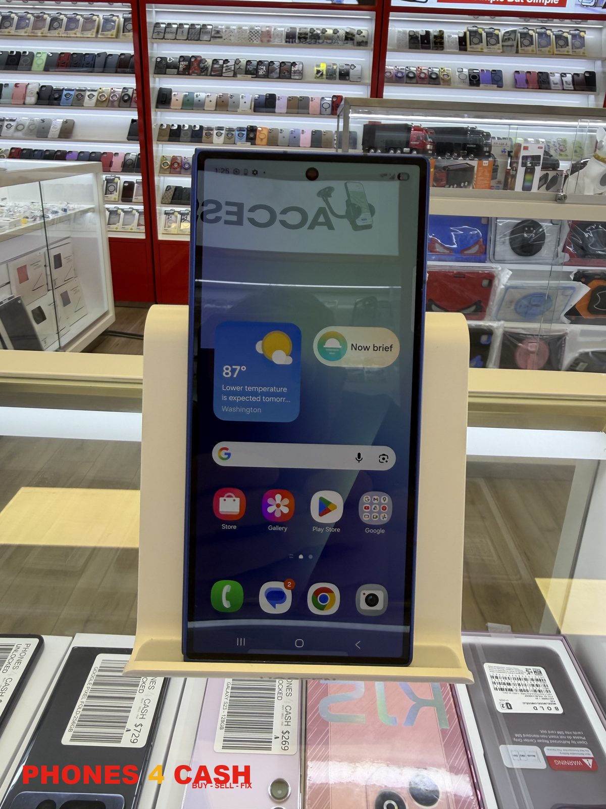 Samsung Galaxy Z Fold 7 - 256GB Blue Shadow (Unlocked)