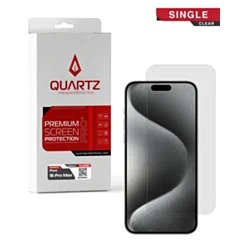 QUARTZ Tempered Glass Screen Protector - Clear